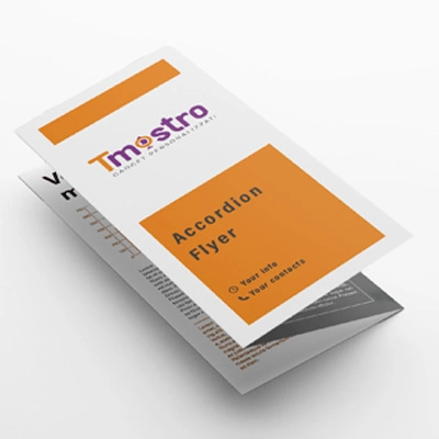 articoli flyer fisarmonica