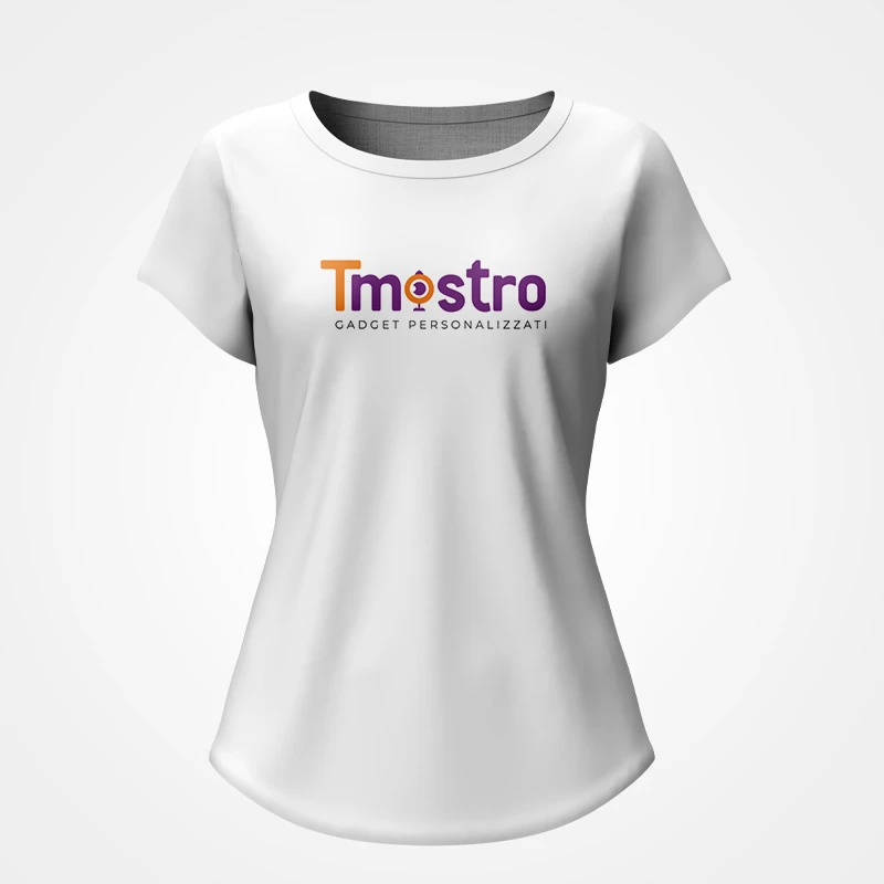 T-shirt personalizzate donna bianca